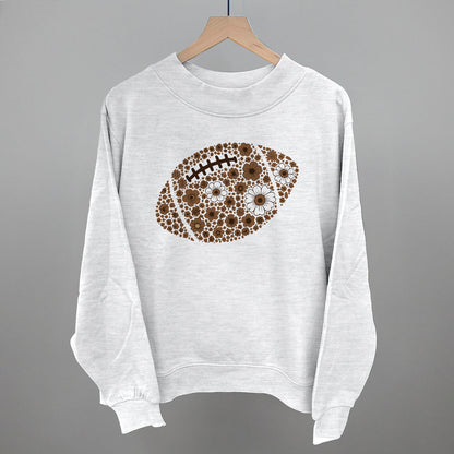 Floral Football Brown