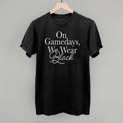 On Game Days, We Wear Black