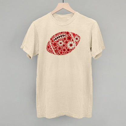 Floral Football Red