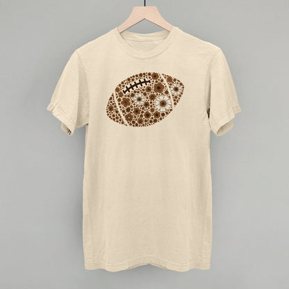Floral Football Brown