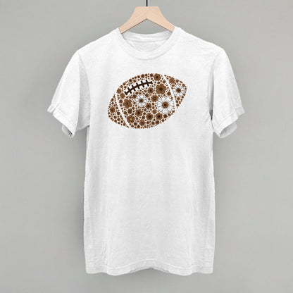 Floral Football Brown