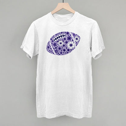 Floral Football Purple