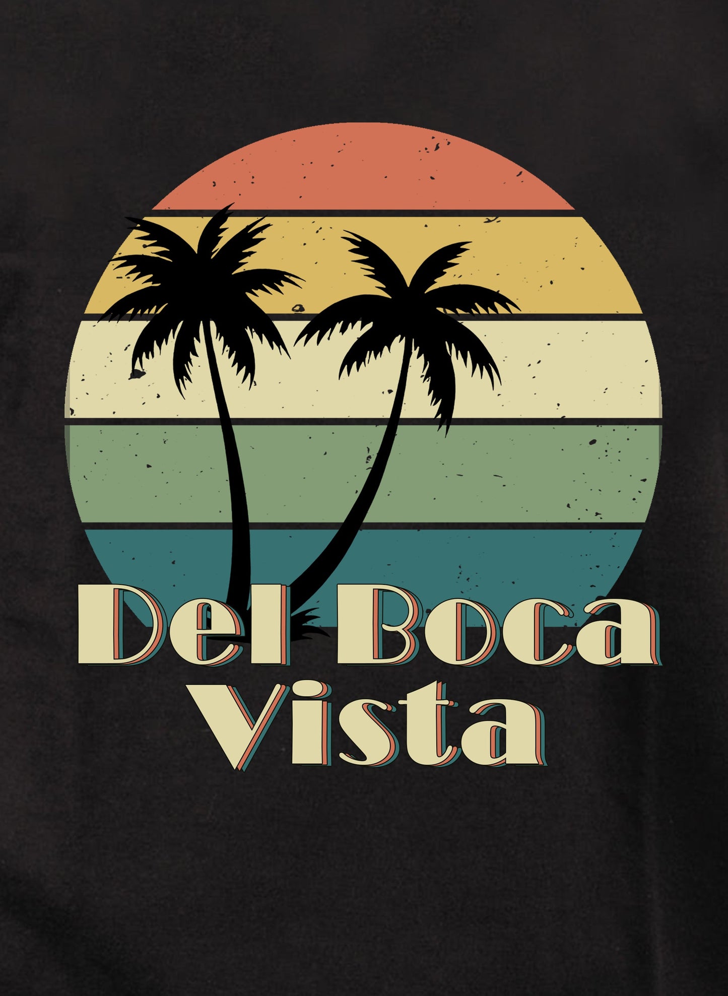 Del Boca Vista Retro Kids T-Shirt