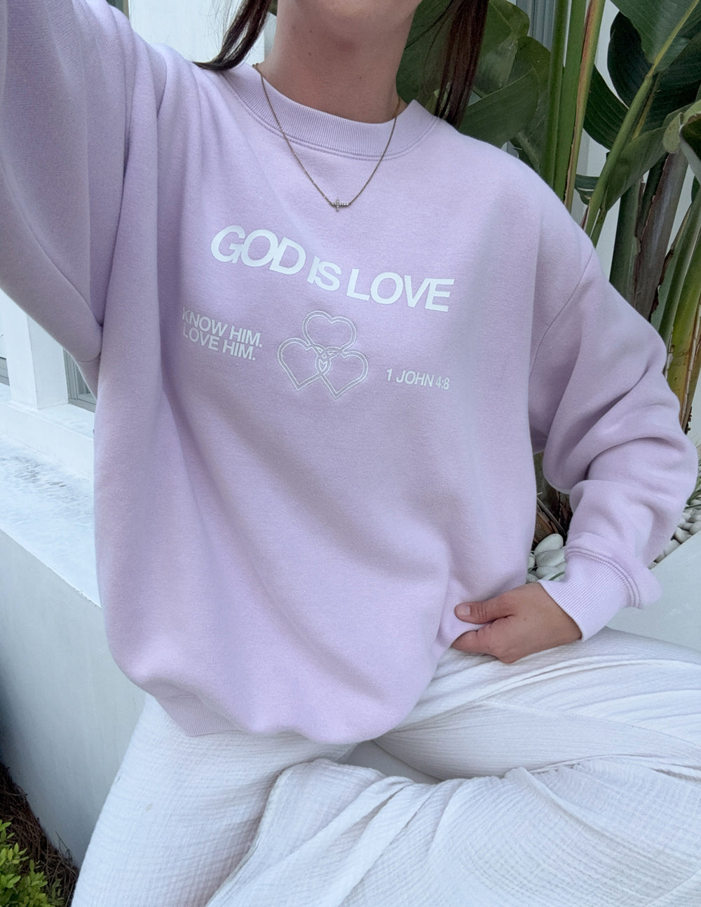 God Is Love Unisex Crewneck
