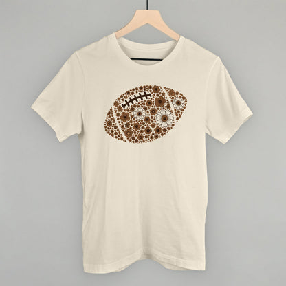 Floral Football Brown