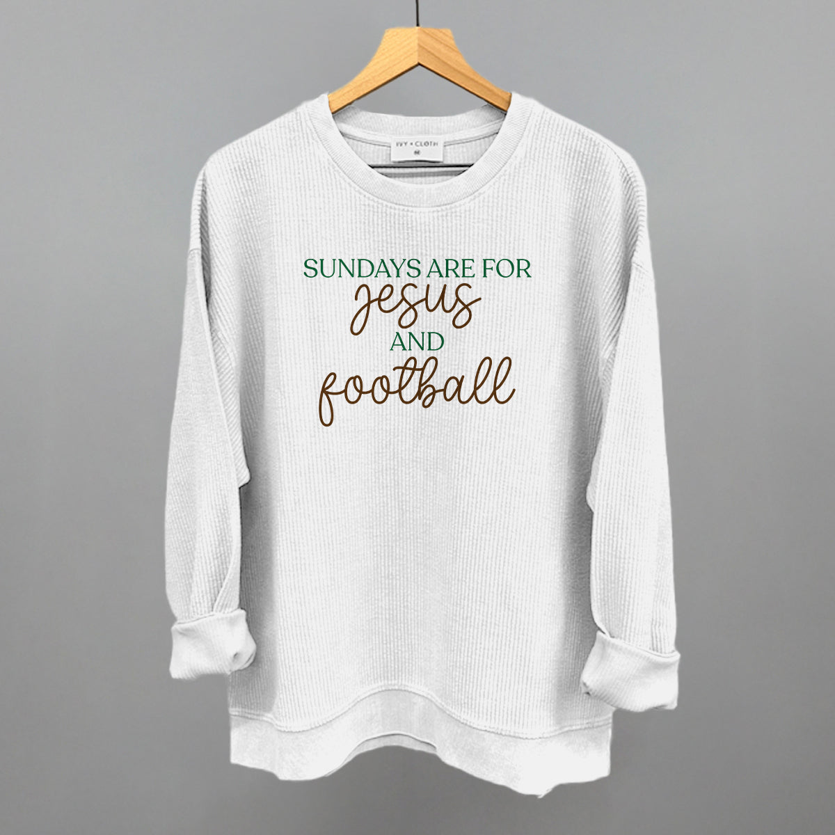 Sundays Are For Jesus And Football
