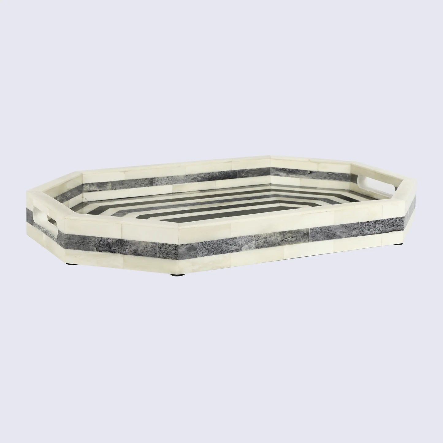 Handmade Athens Dromos Inspired Decorative Tray in 11x17 Inch